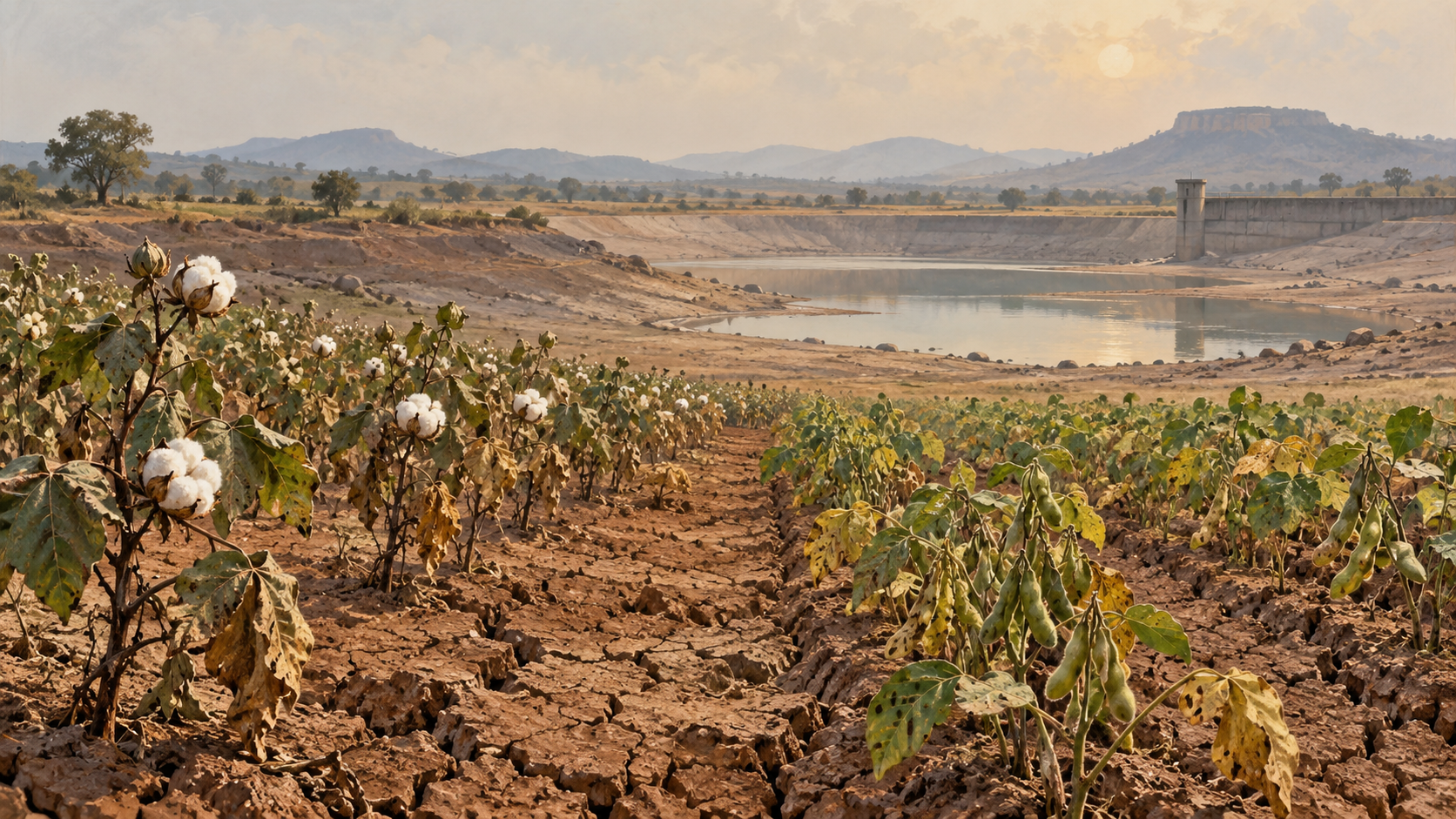 Maharashtra Forms Drought Relief Panel as Crop Surveys and Declaration Remain Pending