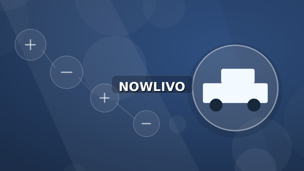 Colourful editorial illustration showing racecar symbolism for formula one and connected topics, with centred NOWLIVO watermark.