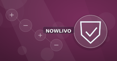 Colourful editorial illustration showing shield symbolism for must read and connected topics, with centred NOWLIVO watermark.
