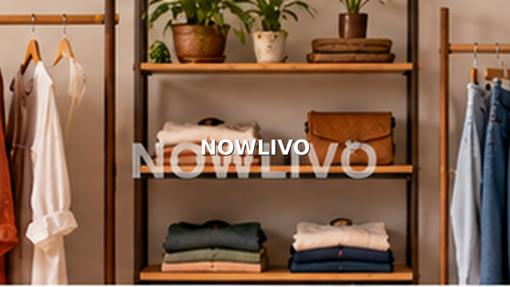 Minimal coordinated clothing wardrobe with warm natural colours, linen shirts and trousers