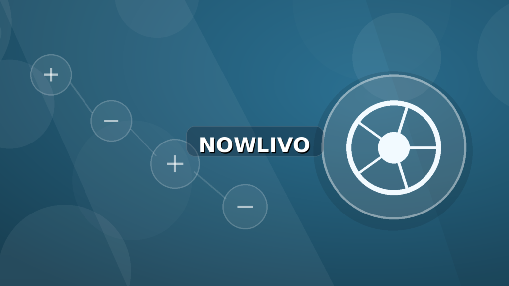 Colourful editorial illustration showing ball symbolism for football and connected topics, with centred NOWLIVO watermark.