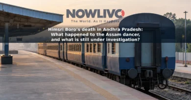 Illustrative image of a passenger train beside a quiet station platform in early-morning light.