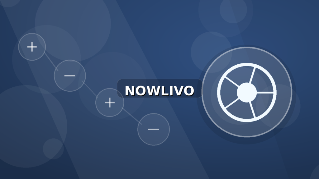 Colourful editorial illustration showing ball symbolism for football and connected topics, with centred NOWLIVO watermark.
