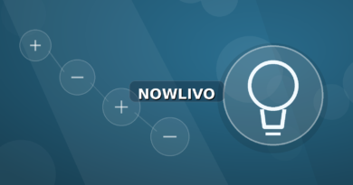 Colourful editorial illustration showing lightbulb symbolism for highlights and connected topics, with centred NOWLIVO watermark.