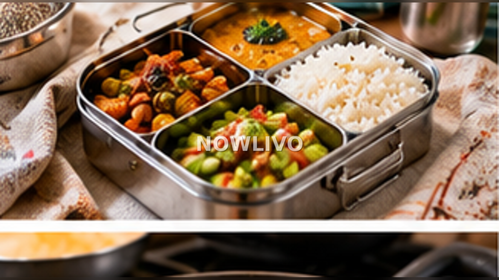 Colourful editorial illustration related to fridge zones and the NOWLIVO article on how to reduce vegetable waste without buying special containers
