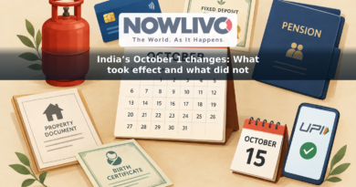 Illustration of October calendar dates with symbols for LPG, banking, pensions, property paperwork and UPI payments.