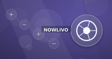 Colourful editorial illustration showing ball symbolism for football and connected topics, with centred NOWLIVO watermark.