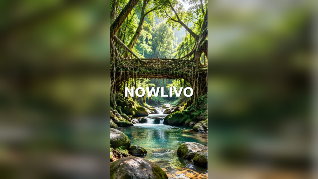 Meghalaya Living Root Bridges — Conservation and Visitor Etiquette editorial illustration