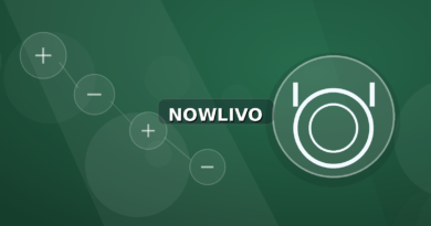 Colourful editorial illustration showing dish symbolism for food and connected topics, with centred NOWLIVO watermark.