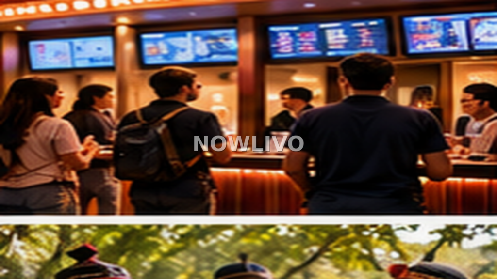 Editorial illustration of publicity, campaigns and theatrical discovery, representing the topic how movie marketing uses posters teasers and fan events before opening weekend.