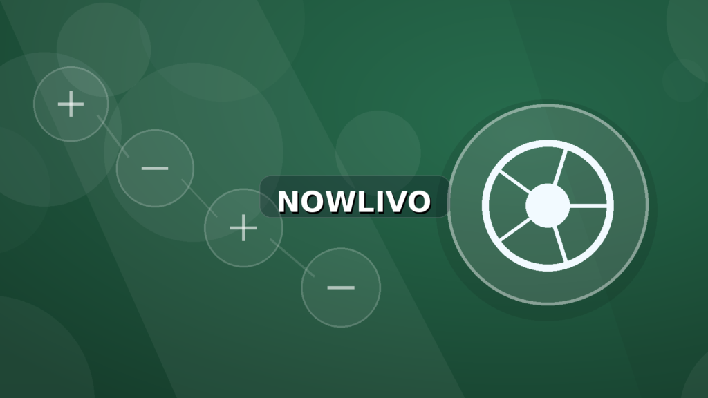 Colourful editorial illustration showing ball symbolism for football and connected topics, with centred NOWLIVO watermark.