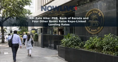 Exterior of a Reserve Bank of India building in Mumbai with pedestrians nearby