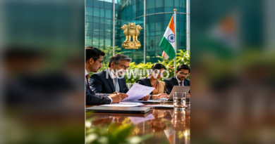 Indian financial officials discussing regulations in a boardroom