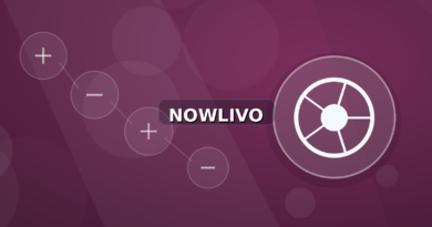 Colourful editorial illustration showing ball symbolism for football and connected topics, with centred NOWLIVO watermark.