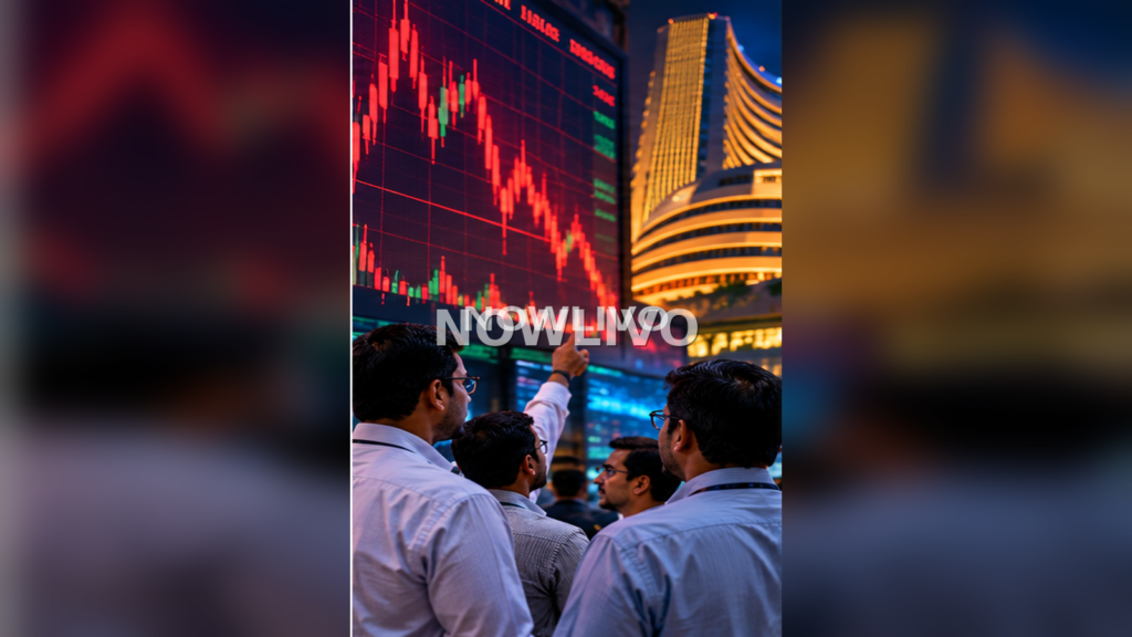 Market analysts monitoring stock price charts