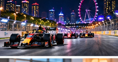 Editorial illustration about singapore grand prix 2026 analysis, showing formula one related activity