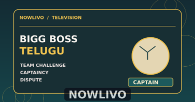 Original editorial illustration of a mud-pit challenge ball and captaincy badge for Bigg Boss Telugu 10; not a photograph of contestants.
