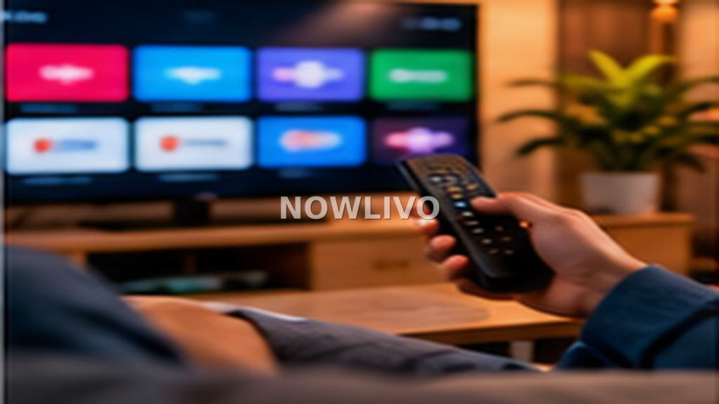Editorial illustration of accessibility and language settings, representing the topic tv subtitles captions and audio description: what viewers should know.