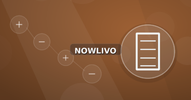 Colourful editorial illustration showing document symbolism for editor's pick and connected topics, with centred NOWLIVO watermark.